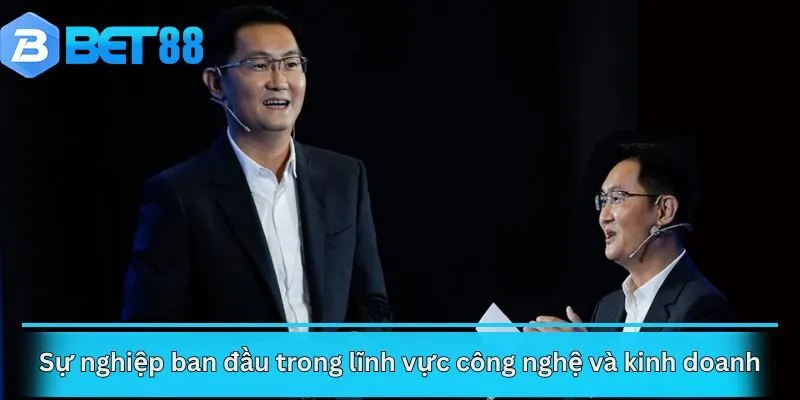 Sự nghiệp ban đầu trong lĩnh vực công nghệ và kinh doanh