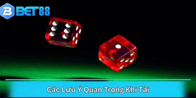 Các Lưu Ý Quan Trọng Khi Tải