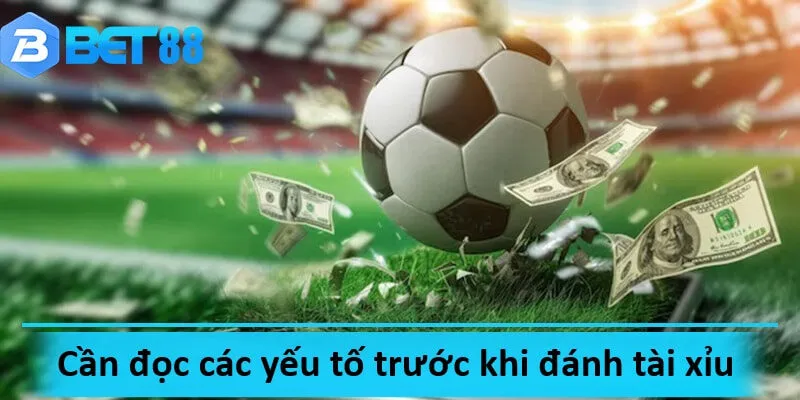 Cần phân tích thật kỹ các yếu tố tác động tài xỉu trước trận